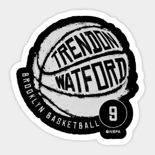 Trendon Watford Brooklyn Basketball Sticker